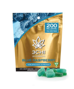 200mg THC Gummy– Blue Raspberry