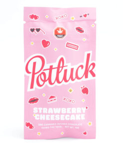 Potluck Strawberry Cheesecake Chocolate Bar