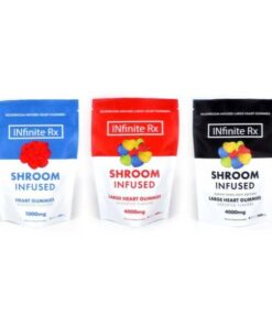 INfinite Rx Shroom Infused Worm Gummies Edibles (1000mg)
